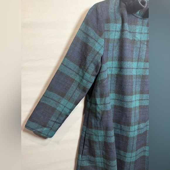 Tuckernuck Blackwatch Plaid Daphne Dress, Size M, Wool and Tartan - Picture 5 of 12